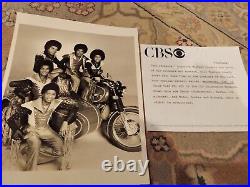 1977 Vintage Very Rare The Jackson Five Press Photo, CBS, MICHAEL JACKSON 1