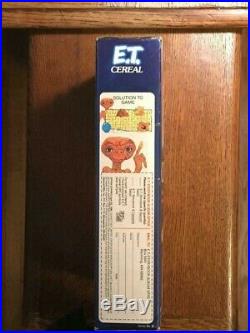 1982 E T VINTAGE SEALED UNOPENED CEREAL BOX New Series 2 MICHAEL JACKSON RARE