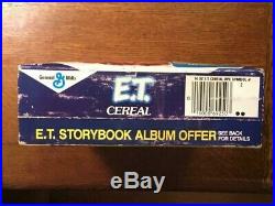 1982 E T VINTAGE SEALED UNOPENED CEREAL BOX New Series 2 MICHAEL JACKSON RARE