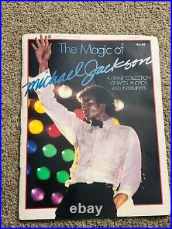 1984 Rare Book The Magic Of Michael Jackson A Giant Collection Of Facts, Photos