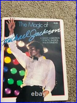 1984 Rare Book The Magic Of Michael Jackson A Giant Collection Of Facts, Photos