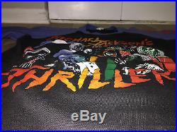 1984 Victory Tour Michael Jackson THRILLER jersey t-shirt RARE medium
