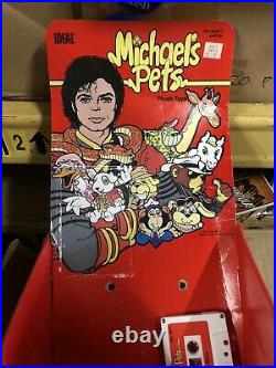 1987 IDEAL MICHAEL'S JACKSON PETS SPANKY THE DOG WITH CASSETTE AND BOX Rare Toys