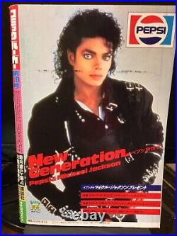 1987 Michael Jackson JAPAN Vintage Kid Cartoon Comic Burger Magazine Book RARE