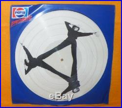 1987 Pepsi Presents Michael Jackson Bad 12 Lp Picture Disc Vinyl Record Rare