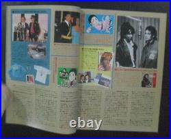 1987 Vintage MICHAEL JACKSON Kenny G Chris Rea Nancy Wilson JAPAN Book MEGA RARE