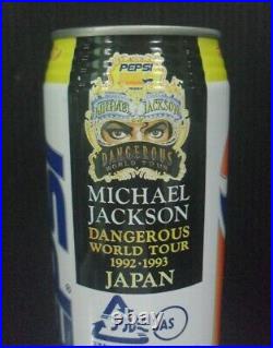 1992 Michael Jackson Dangerous World Tour JAPAN Vintage SPECIAL CAN MEGA RARE