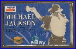 1993 Michael Jackson DANGEROUS WORLD TOUR CONCERT THAI Ticket Card MEGA RARE