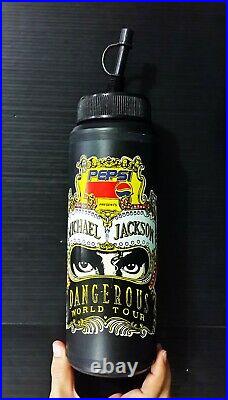1993 Michael Jackson Dangerous World Tour Vintage THAI SP Water Bottle MEGA RARE