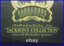 1993 Vintage Michael Jackson Dangerous World Tour THAILAND SP Handbill MEGA RARE