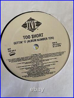 1996 Rare Too 2 Short Gettin' It Album Number Ten LP Vinyl Record Lil Jon Sermon