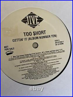 1996 Rare Too 2 Short Gettin' It Album Number Ten LP Vinyl Record Lil Jon Sermon