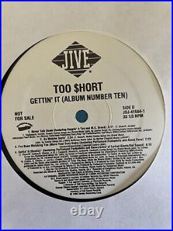 1996 Rare Too 2 Short Gettin' It Album Number Ten LP Vinyl Record Lil Jon Sermon