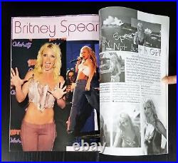 2001 Vintage Michael Jackson Christina Aguilera Britney Spears Book MEGA RARE