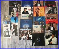 31 Michael Jackson / The Jackson 5 Vinyl Record Lot SET ORIG OWNER RARE