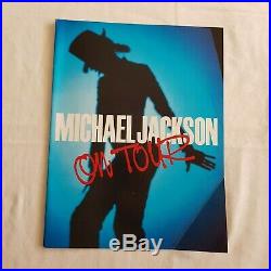 3x Ultra Rare, Authentic Michael Jackson Tour Books Including The Rare Japanese