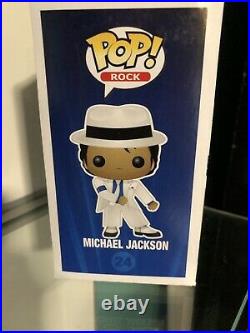 Authentic Michael Jackson Smooth Criminal Vaulted / Retired Funko Pop Rare