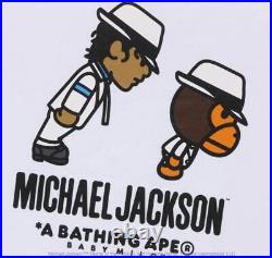BAPE × Michael Jackson BABY MILO CREWNECK XL Medium bathing ape MJ XL Rare