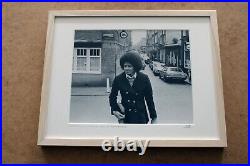 Claude Vanheye''michael Jackson Amsterdam, 1977'' Rare Photograph (framed)