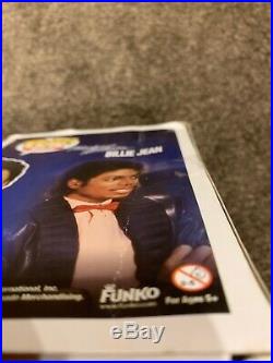 DAMAGED Michael Jackson Funko Pops x2 NOT MINT Vaulted Rare