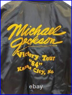 EXTREMELY RARE Vintage 1984 Michael Jackson Victory Tour Jacket Kansas City USA