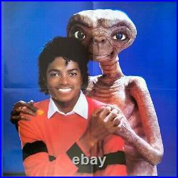 E. T. Special Collectors Edition Vinyl LP Narrated by MICHAEL JACKSON 1982 RARE