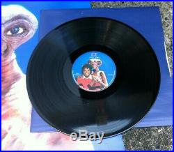 E. T. The Extra-Terrestrial Audiobook Vinyl narrated by Michael Jackson Very Rare