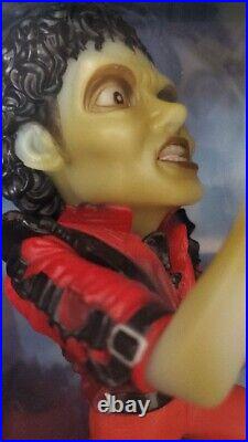 Figure Michael Jackson's THRILLER zombie glowin the dark rare