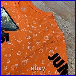 Gatorade x Nike Air Jordan Shirt Orange XL Be Like Mike AOP Graphic T AJ1165-819