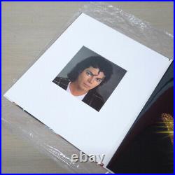 Genuine Rare Michael Jackson Handprint Sign Japan Tour'87 Commemorative Book