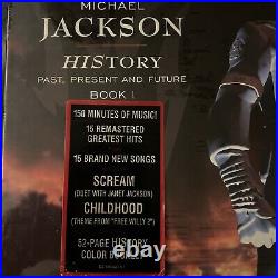 HistoryPast, Présent, &Future Book 1 By Michael Jackson (3LP, 1995) Sealed Rare