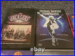 Huge MICHAEL JACKSON 5 cd Dvd Lot rare the Jackson's