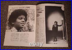 Jackson Five 1973 Japan Tour Book Concert Program MEGA RARE Michael 5