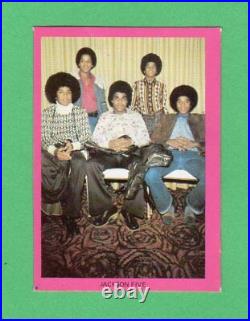 Jackson Five 5/Michael Jackson 1972 MONTY POP STAR card VERY Rare