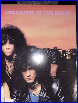 KISS Lp Creatures of the Night RARE 1985 Reissue Alternate Cover Unplayed Vinyl