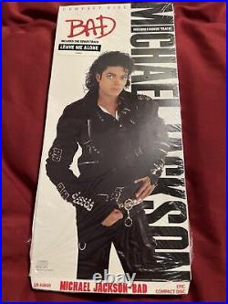 LONGBOX Michael Jackson 1987 Bad Long Box CD RARE MINT With Hype Sticker OG