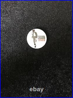 Lot Of 15 Official Rare OOP MICHAEL JACKSON Number Ones PROMO SET OF 4 BUTTONS