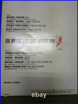 Lot Picture Disc Michael Jackson très rare promo brasil queen télé 7 jours 3xCBS