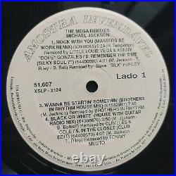 Lp Michael Jackson The Mega Remixes brazil vinyl rare promo r&b soul funky dance