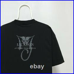 MICHAEL JACKSON 1996 Vintage T-Shirt Band Tee 90s Rare King of Pop HIStory Tour