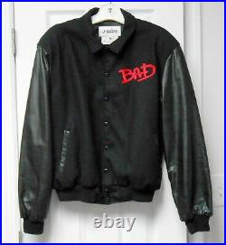 MICHAEL JACKSON BAD World Tour 1988 RARE Official Leather & Wool Jacket Large