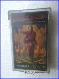 MICHAEL JACKSON BLOOD IN THE DANCE FLOOR RARE orig CASSETTE TAPE INDIA 1997