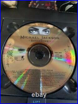 MICHAEL JACKSON DANGEROUS POP UP COLLECTORS GOLD EDITION CD RARE 1st PRINT
