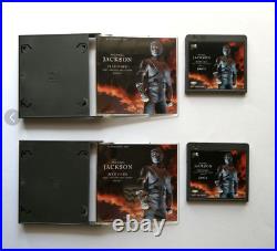 MICHAEL JACKSON HISTORY 2 minidisc set Past Present Future Book Rare Set Japan