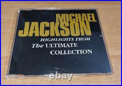 MICHAEL JACKSON Highligths from THE ULTIMATE COLLECTION RARE EU PROMO CD SINGLE