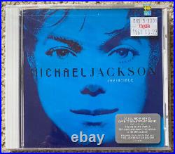 MICHAEL JACKSON Invincible CD 2001 Epic OOP Rare BLUE Cover Brand NEW / MINT