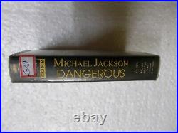 MICHAEL JACKSON MJ DANGEROUS RARE orig CLAMSHELL CASSETTE TAPE INDIA indian 1991