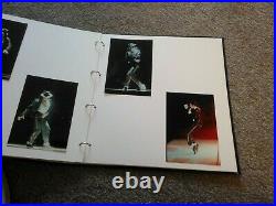 MICHAEL JACKSON OFFICAL PHOTO STAR ALBUM (rare & collectable)