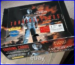 MICHAEL JACKSON OFFICIAL PANINI TRADING CARDS HIStory 1995-96 BOX UNOPENED RARE