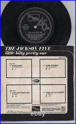 MICHAEL JACKSON Rare 70's Aust Only 7 OOP P/C EP + Bonus Flyer Little Bitty